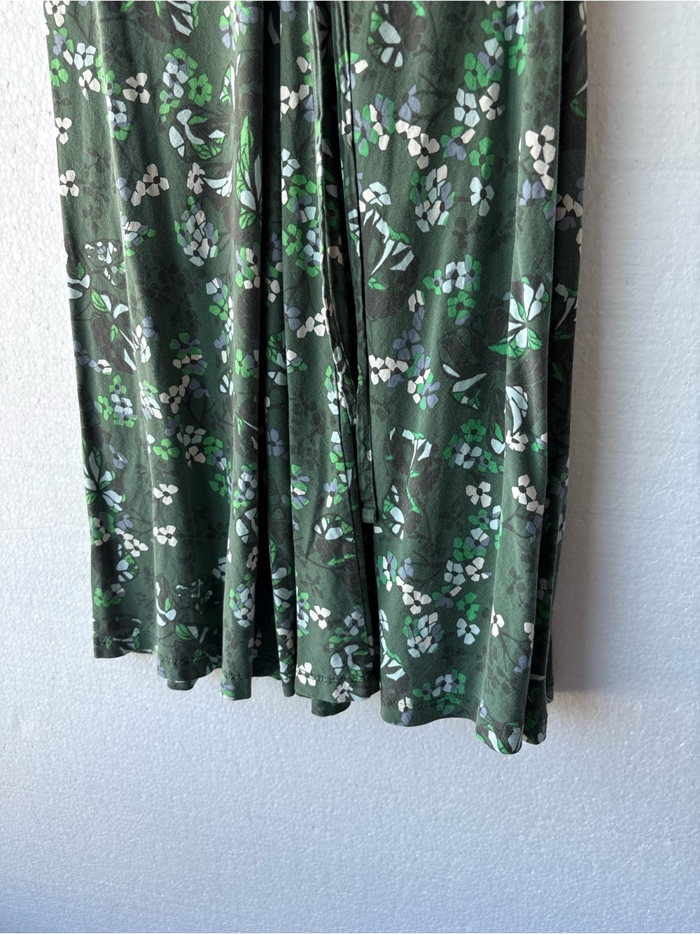 Patagonia Floral Midi Skirt Organic Cotton Drawstring Cottagecore - Picture 6 of 8